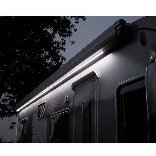 Fiamma Diffused LED Awning Case 50cm (98655A915) - Fiamma wall installation adapters enabling secure awning mounting across different vehicle types - My Fiamma