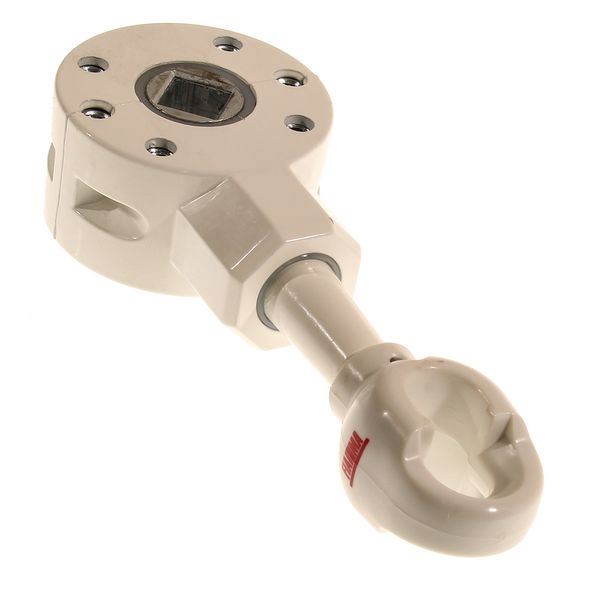 Fiamma F65s Gearbox Winch White (98655-201) - Fiamma wall installation adapters enabling secure awning mounting across different vehicle types - My Fiamma
