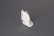 Fiamma F45i Right Hand Pelmet Awning End Cap in White 05139A01- - Fiamma wall installation adapters enabling secure awning mounting across different vehicle types - My Fiamma