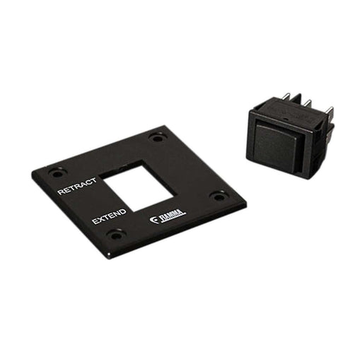 Fiamma Motor Kit Wall Switch All Types (98655-950) - Fiamma wall installation adapters enabling secure awning mounting across different vehicle types - My Fiamma