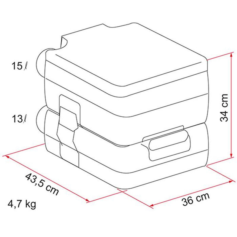 Fiamma Bi-Pot 34 (01354-01) - Fiamma wall installation adapters enabling secure awning mounting across different vehicle types - My Fiamma