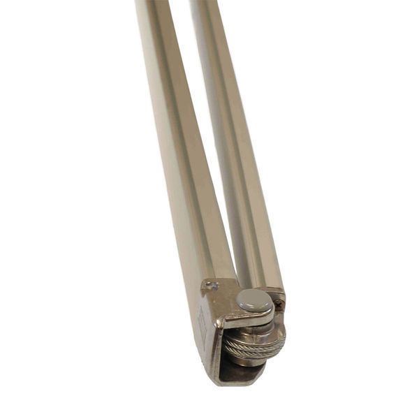 Fiamma F80s Right Hand Arm 320/450 (98673-228) - Fiamma wall installation adapters enabling secure awning mounting across different vehicle types - My Fiamma
