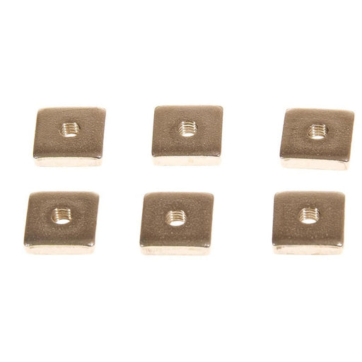 Fiamma Square Plates CB DJ Pack 6 (98656-722) - Fiamma wall installation adapters enabling secure awning mounting across different vehicle types - My Fiamma