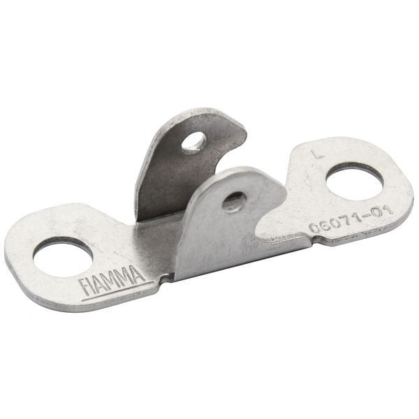 Fiamma F45/F65/F80 Left Leg Support Foot 98667-016 - Fiamma wall installation adapters enabling secure awning mounting across different vehicle types - My Fiamma