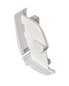 Fiamma F45Til Right Hand Lead Bar End Cap White 98655-259 - Fiamma wall installation adapters enabling secure awning mounting across different vehicle types - My Fiamma