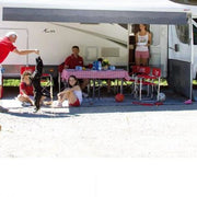 Fiamma F45L 450 Awning Polar White - Sahara Fabric (06530-01S) - Fiamma wall installation adapters enabling secure awning mounting across different vehicle types - My Fiamma