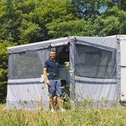 Fiamma Privacy Room 300 H3 F80 (08760A01-) - Fiamma wall installation adapters enabling secure awning mounting across different vehicle types - My Fiamma