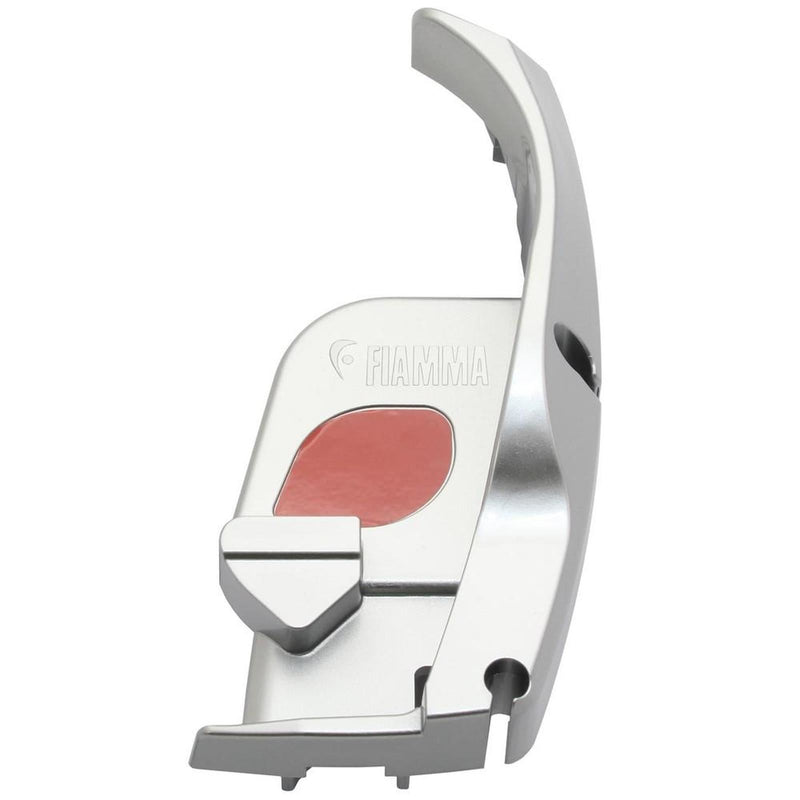 Fiamma F70 Left Hand Pelmet End Cap Titanium (98673-140) - Fiamma wall installation adapters enabling secure awning mounting across different vehicle types - My Fiamma