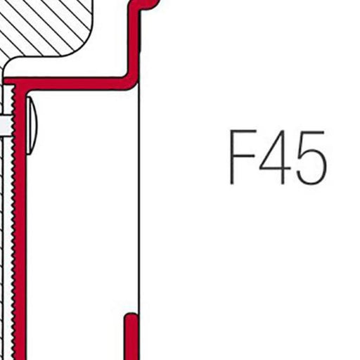 Fiamma Adapter Eura Mobil Karmann (400cm) - Fiamma wall installation adapters enabling secure awning mounting across different vehicle types - My Fiamma