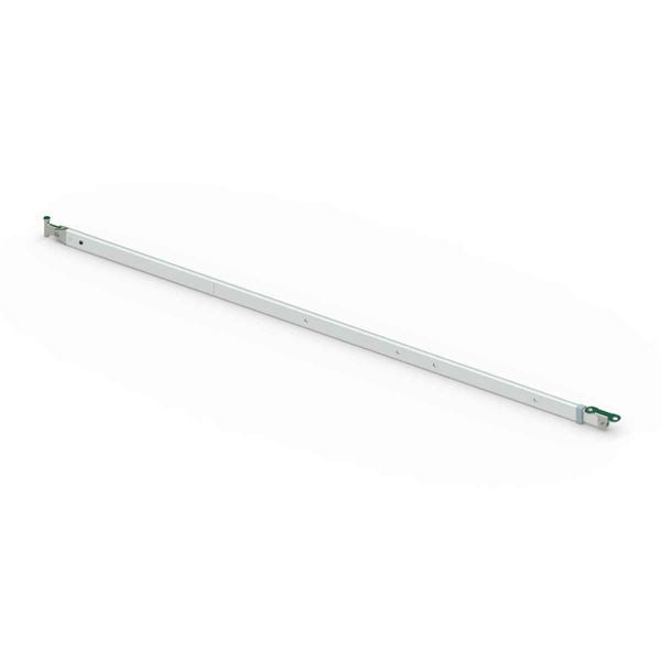 Fiamma Right Hand Leg for F40 Awning(98667-11A) - Fiamma wall installation adapters enabling secure awning mounting across different vehicle types - My Fiamma