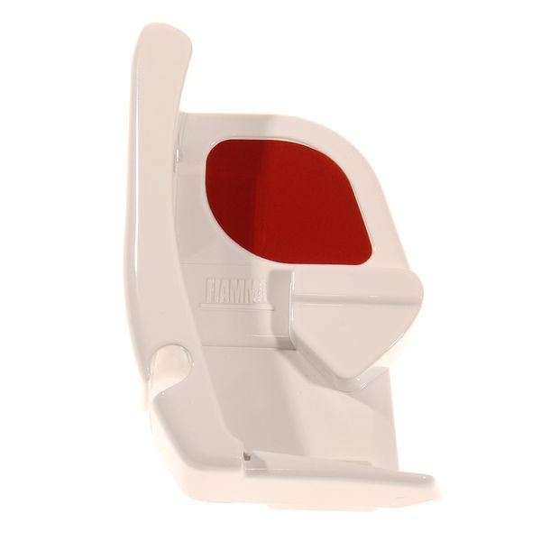 Fiamma Right Lead Bar End Cap F45S Polar White 98655-557 - Fiamma wall installation adapters enabling secure awning mounting across different vehicle types - My Fiamma