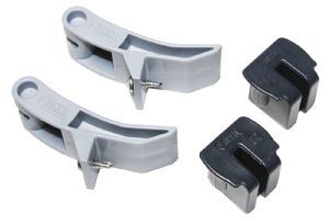 Fiamma F65/F65S Fixing Kit Fast Clip 98655-899 - Fiamma wall installation adapters enabling secure awning mounting across different vehicle types - My Fiamma