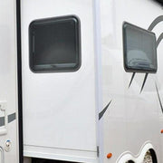 Fiamma Deep Black Slide Out 200 Grey Fabric (07158B01R) - Fiamma wall installation adapters enabling secure awning mounting across different vehicle types - My Fiamma