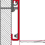 Fiamma Kit for Rapido 400 (98655-399) - Fiamma wall installation adapters enabling secure awning mounting across different vehicle types - My Fiamma