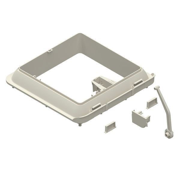Fiamma Vent 28F Inner Frame (98683-137) - Fiamma wall installation adapters enabling secure awning mounting across different vehicle types - My Fiamma