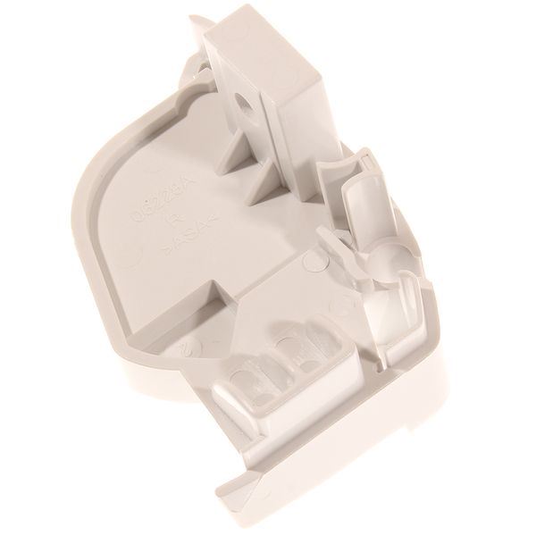 Fiamma Right Lead Bar End Cap F45S Polar White 98655-557 - Fiamma wall installation adapters enabling secure awning mounting across different vehicle types - My Fiamma