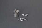 FIAMMA REPLACEMENT HALF ROUND LEG TOP KIT FOR CARAVANSTORE AWNINGS  98655-217 - Fiamma wall installation adapters enabling secure awning mounting across different vehicle types - My Fiamma