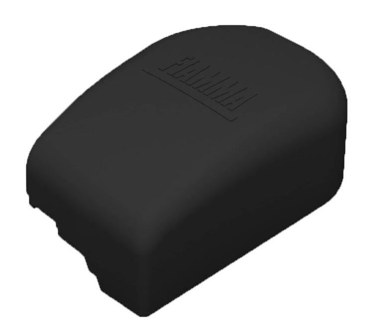 Fiamma Right Winch Cover F45S Left Bl 98667-009 - Fiamma wall installation adapters enabling secure awning mounting across different vehicle types - My Fiamma