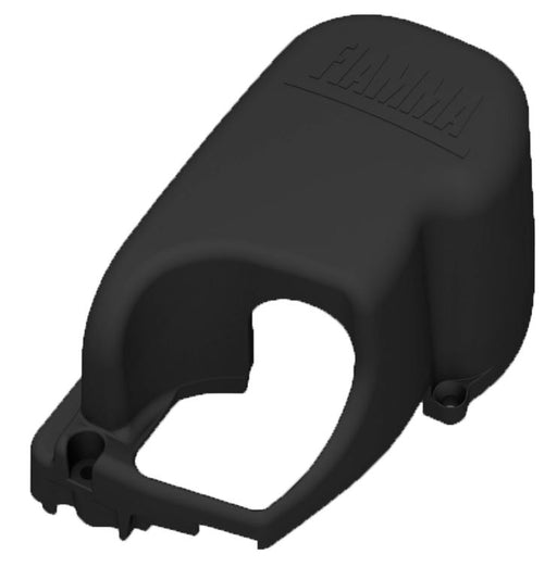 Fiamma L/H End Cover F45S Black 98667-008 - Fiamma wall installation adapters enabling secure awning mounting across different vehicle types - My Fiamma