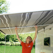 Fiamma Rafter 310-440 Caravanstore 2014 03567D06- - Fiamma wall installation adapters enabling secure awning mounting across different vehicle types - My Fiamma