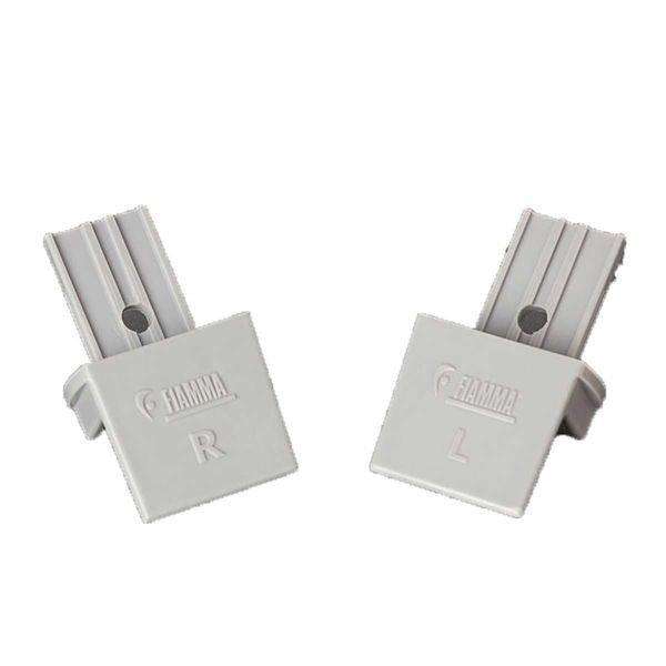 Fiamma F45I/Ti 250-300 Fix Clip S/Fast 98655-900 - Fiamma wall installation adapters enabling secure awning mounting across different vehicle types - My Fiamma