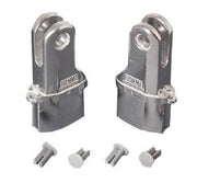 Fiamma F45Ti L/F45L Leg End Part Kit 98655-763 - Fiamma wall installation adapters enabling secure awning mounting across different vehicle types - My Fiamma