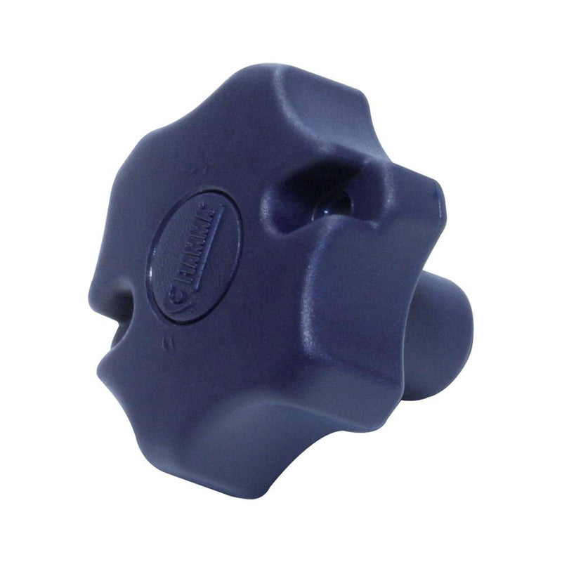 Fiamma Bike Block Star Nut Blue (98656-293) - Fiamma wall installation adapters enabling secure awning mounting across different vehicle types - My Fiamma