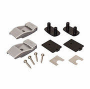 Fiamma Aluminium Wall Brackets 98655-728 Fix Legs To Side Wall Awning - Fiamma wall installation adapters enabling secure awning mounting across different vehicle types - My Fiamma