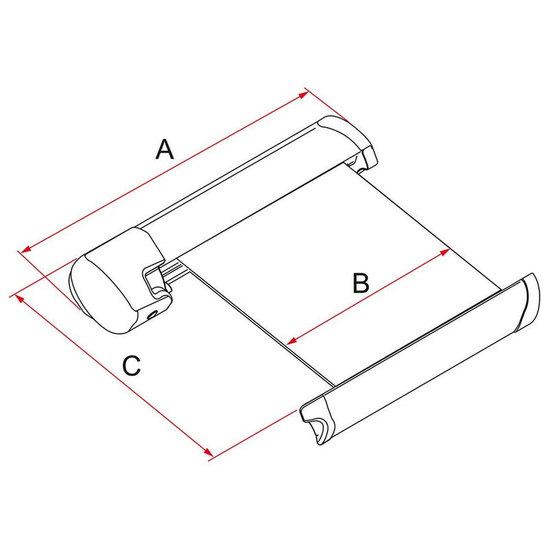 Fiamma F65eagle Ducato 369 Awning - Polar White (08540G01R) 12V Auto Winch Roof Mounted - Fiamma wall installation adapters enabling secure awning mounting across different vehicle types - My Fiamma