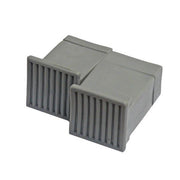 Fiamma Rafter Ends in Grey Pair Pro Spare Replacement Awning Tension Motorhome - Fiamma wall installation adapters enabling secure awning mounting across different vehicle types - My Fiamma