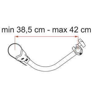 Fiamma Bike-Block Pro 3 - Deep Black 04133B04A - Fiamma wall installation adapters enabling secure awning mounting across different vehicle types - My Fiamma