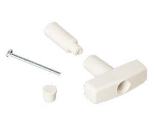 Fiamma Handle Extension Vent 40X40 98683-066 - Fiamma wall installation adapters enabling secure awning mounting across different vehicle types - My Fiamma