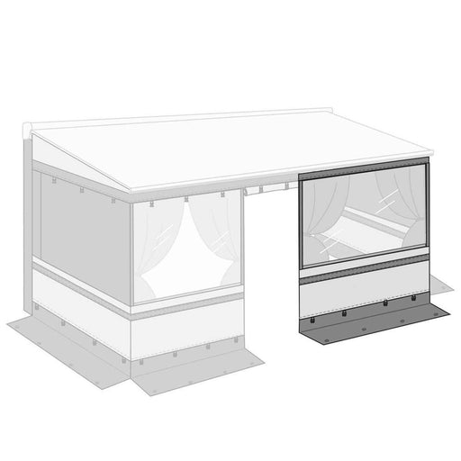 Fiamma Front Panel Light 200 for F45 Privacy Room (08766L01-) - Fiamma wall installation adapters enabling secure awning mounting across different vehicle types - My Fiamma