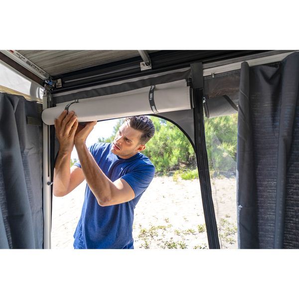 Fiamma Privacy Room 300 F80L XXL H=281-310 (08370A01-) - Fiamma wall installation adapters enabling secure awning mounting across different vehicle types - My Fiamma