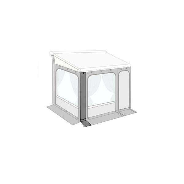 Fiamma Front Panel 20 Standard Weight 08364-01- - Fiamma wall installation adapters enabling secure awning mounting across different vehicle types - My Fiamma