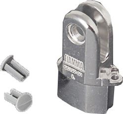 Fiamma L/H Leg End F45S F80S 98655-575 - Fiamma wall installation adapters enabling secure awning mounting across different vehicle types - My Fiamma