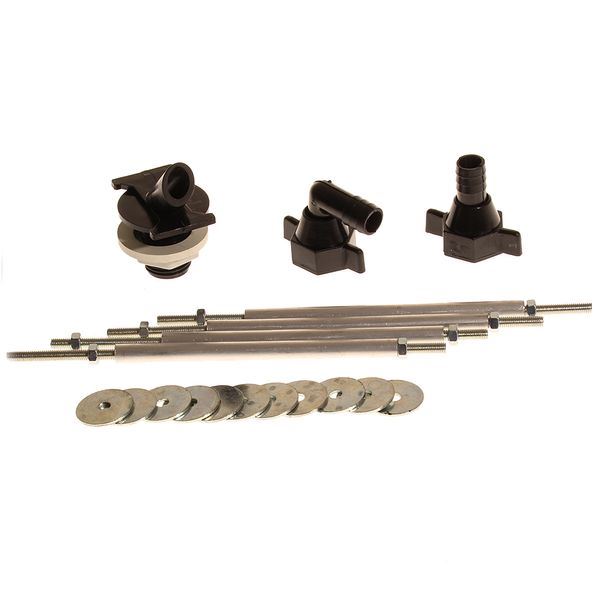 Fiamma 70 Litre Tank Fit Kit (98669-010) - Fiamma wall installation adapters enabling secure awning mounting across different vehicle types - My Fiamma