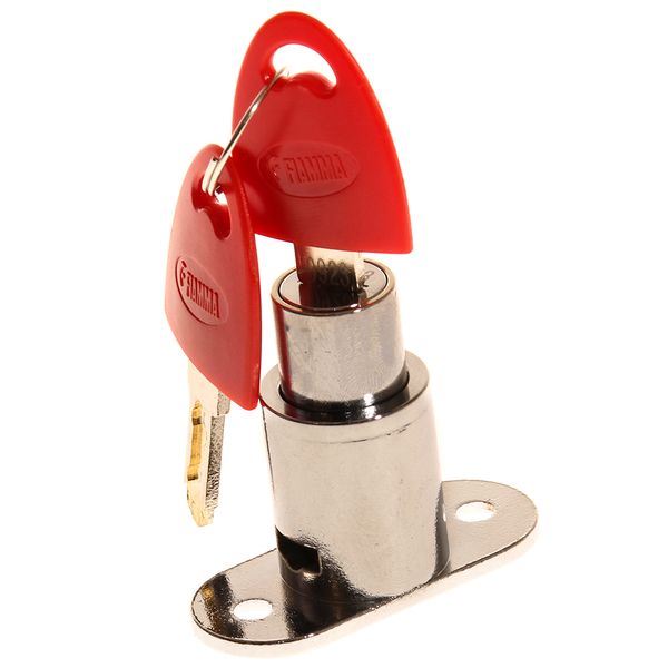 Fiamma Spare Barrel & Keys Safe Door 98656M156 - Fiamma wall installation adapters enabling secure awning mounting across different vehicle types - My Fiamma