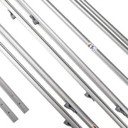 Fiamma Clip System S Ext 250cm (98661-010) - Fiamma wall installation adapters enabling secure awning mounting across different vehicle types - My Fiamma