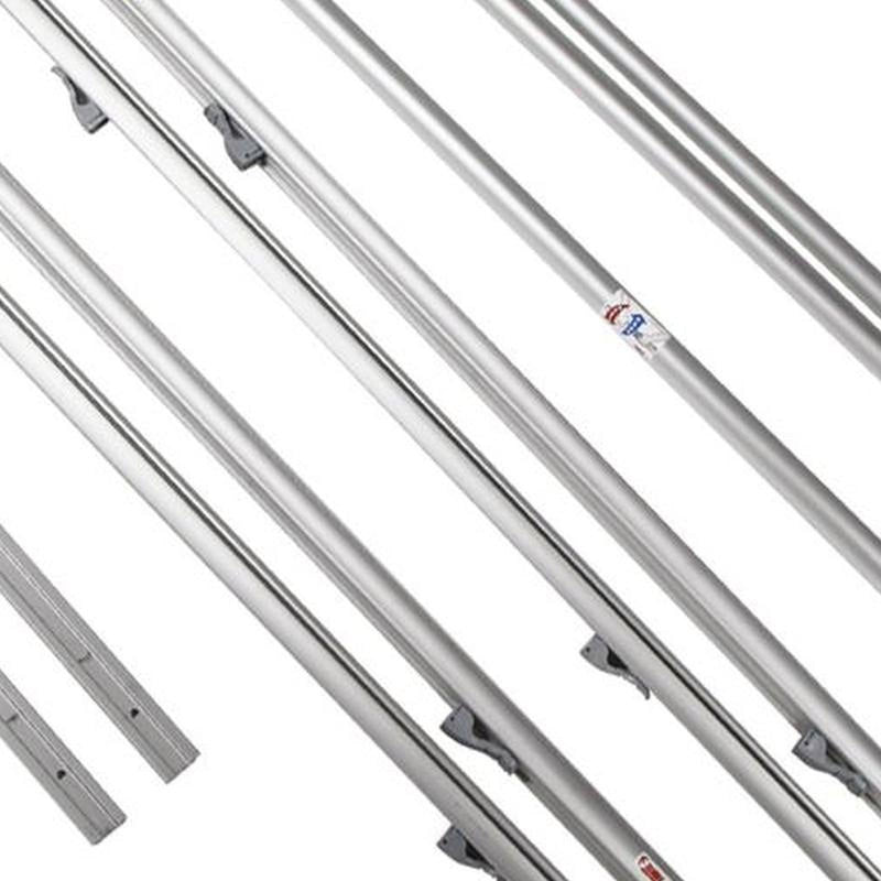Fiamma Clip System S Ext 250cm (98661-010) - Fiamma wall installation adapters enabling secure awning mounting across different vehicle types - My Fiamma