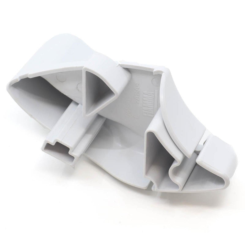 Fiamma F65L Left Hand Pelmet End Cap (98655-01-) - Fiamma wall installation adapters enabling secure awning mounting across different vehicle types - My Fiamma