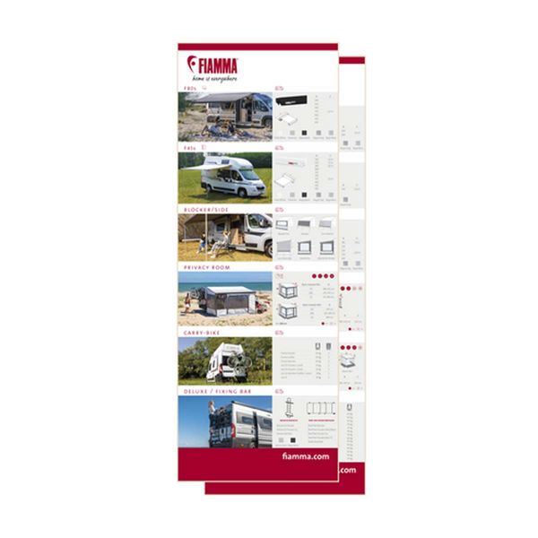 Fiamma Merchandising VW T5 / Ducato Totem (99501-181) - Fiamma wall installation adapters enabling secure awning mounting across different vehicle types - My Fiamma