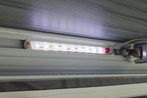 Fiamma Kit Awning LED - Front Bar LED Light Kit for F45s/F45L/F45eagle - 12V (2 x 9-LED) - Fiamma LED lighting for awnings providing bright, efficient outdoor illumination for evenings at camp - My Fiamma