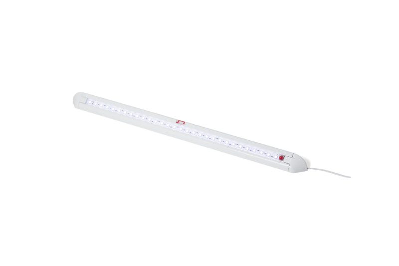 Fiamma LED Garage Light - 12V Interior Garage Lamp - 31 LED, 6500K, IP54 - With Switch - Fiamma outdoor and garage LED lighting offering durable, low-consumption visibility for travel and storage spaces - My Fiamma