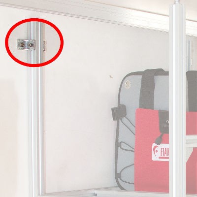 Fiamma Kit Garage Wall Brackets – Wall Fixing Kit for Garage System / Garage Bars – Set of 4 - Fiamma garage organisation accessories designed to maximise storage efficiency in motorhome garages - My Fiamma