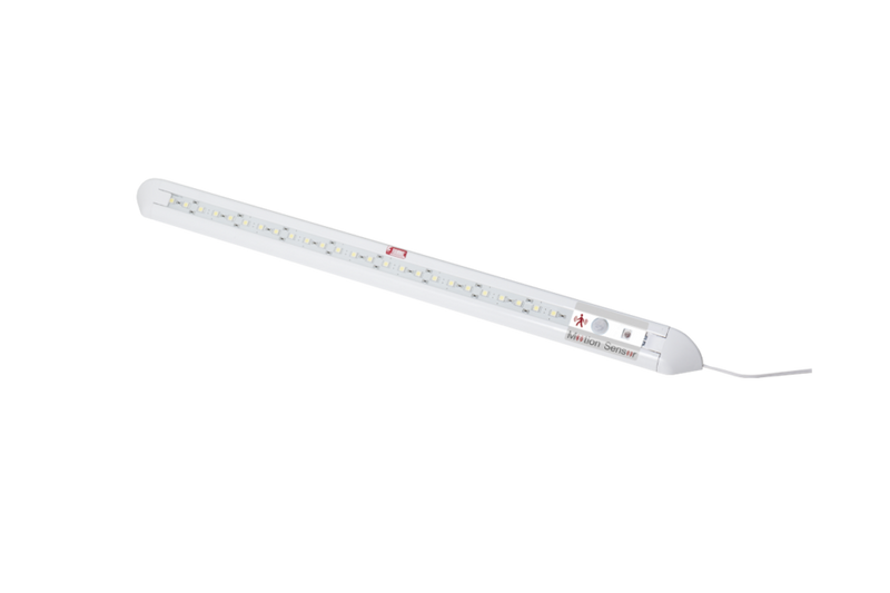 Fiamma LED Sensor Door Light - Motion-Activated Exterior Light - 12V, 31 LED, 6500K, IP54 - Fiamma outdoor and garage LED lighting offering durable, low-consumption visibility for travel and storage spaces - My Fiamma