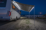 Fiamma Kit LED Strip Awning F80 - 5 m COB LED for F80s/F80L/F65L - 12V, 4000K, IP65 - Fiamma LED lighting for awnings providing bright, efficient outdoor illumination for evenings at camp - My Fiamma
