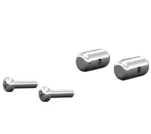 Fiamma Caravanstore End Stop (2) 98655-186 - Fiamma wall installation adapters enabling secure awning mounting across different vehicle types - My Fiamma