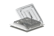Fiamma Turbo-Vent - 12V Roof Vent Fan - 40x40 cm - Crystal - Variable Speed - Fiamma rooflights for caravans and motorhomes delivering natural light, ventilation and weatherproof roof openings - My Fiamma