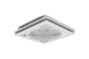 Fiamma Turbo-Vent - 12V Roof Vent Fan - 40x40 cm - Crystal - Variable Speed - Fiamma rooflights for caravans and motorhomes delivering natural light, ventilation and weatherproof roof openings - My Fiamma